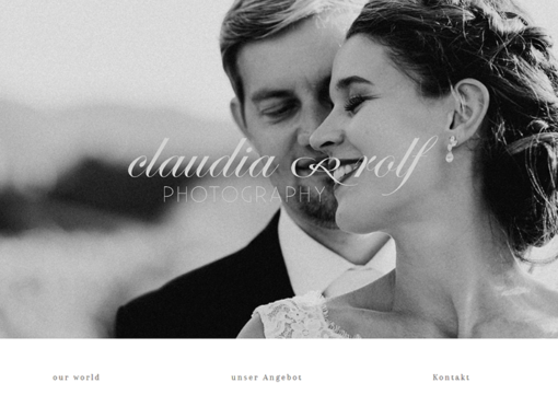 Website – claudia&rolf PHOTOGRAPHY